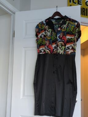 Miss Fortune Horror Wiggle Dress UK XL